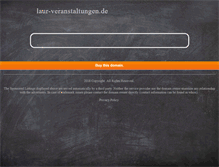 Tablet Screenshot of laur-veranstaltungen.de